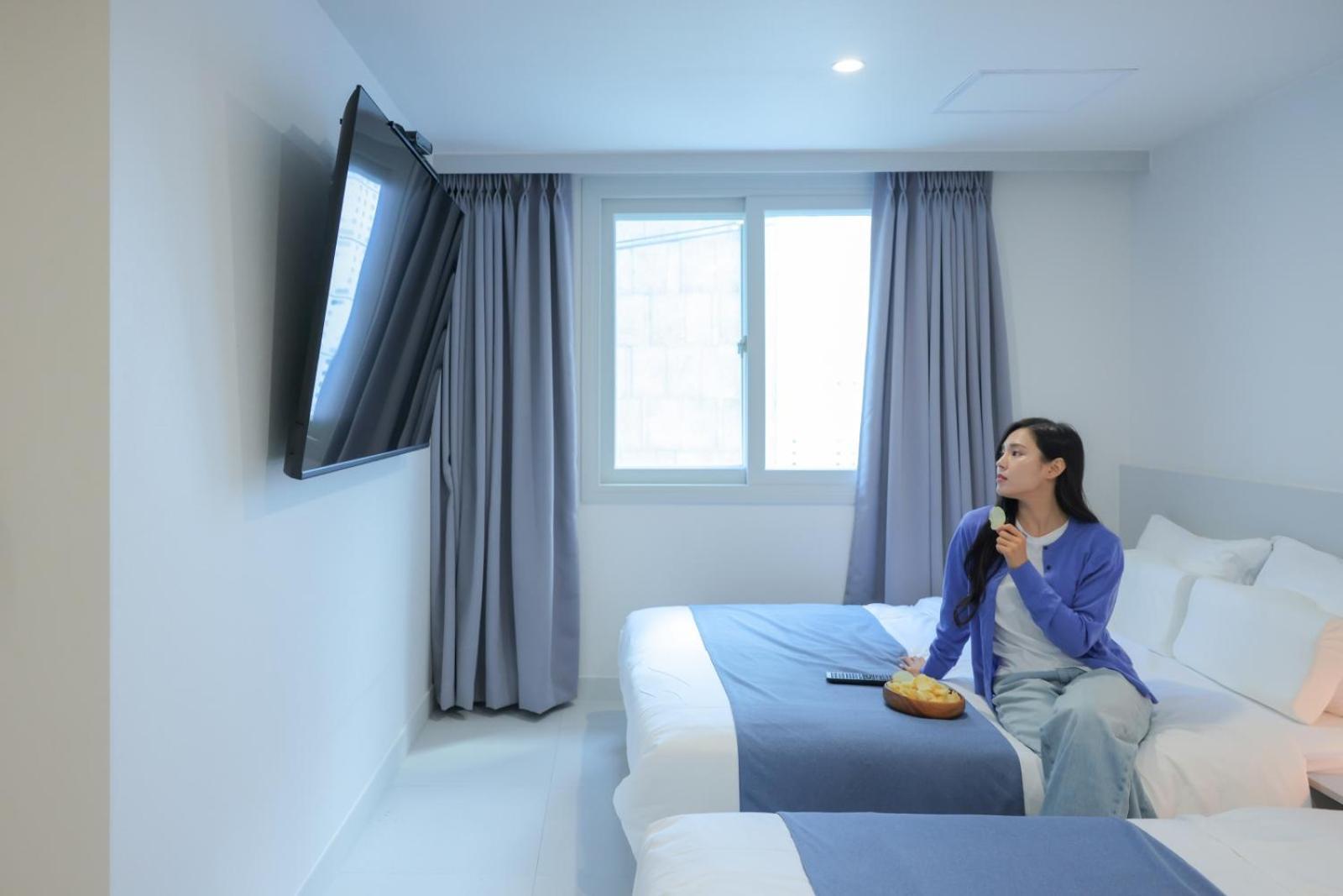 Aank Air Hotel Jinjuseong Bagian luar foto